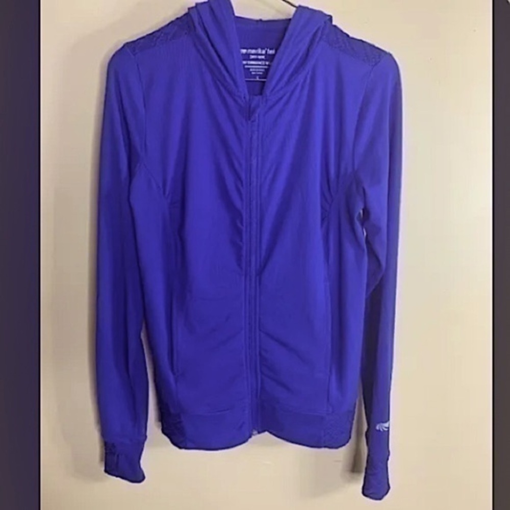 Marika Tek Dry Wik Purple Zip Hooded Jacket​